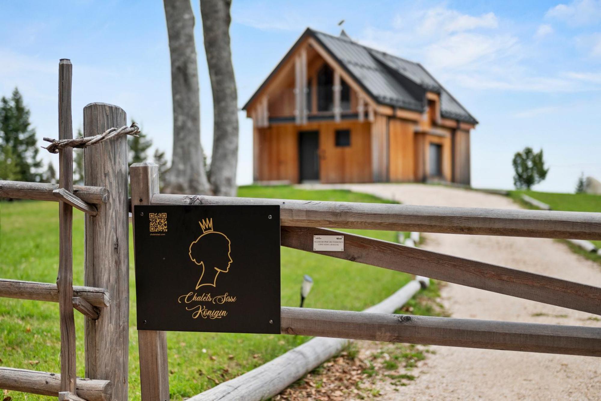 New Opening "Sissi Chalets" - Unique Luxury Hideaway With Mountain View & Sauna Mendola Buitenkant foto