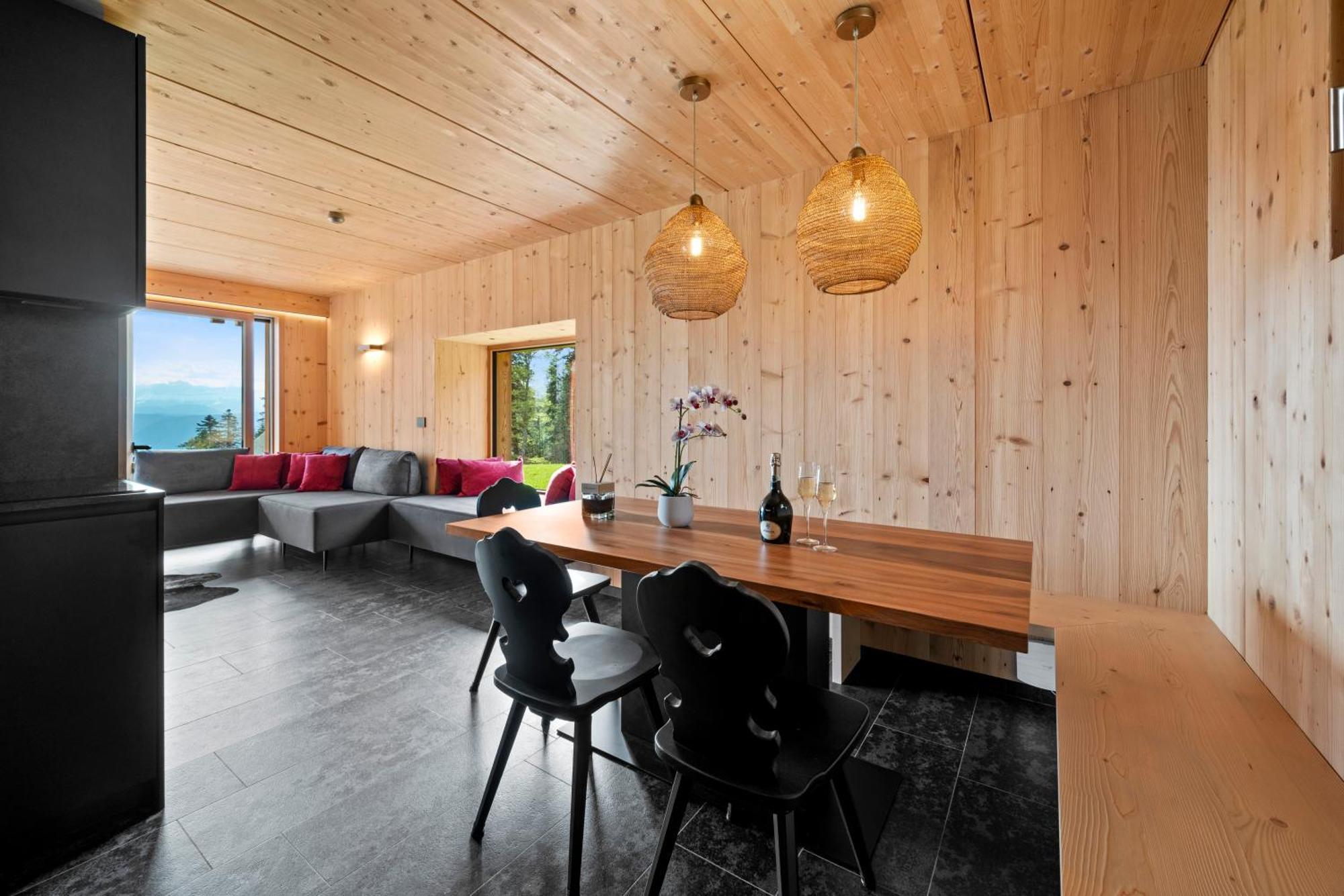 New Opening "Sissi Chalets" - Unique Luxury Hideaway With Mountain View & Sauna Mendola Buitenkant foto