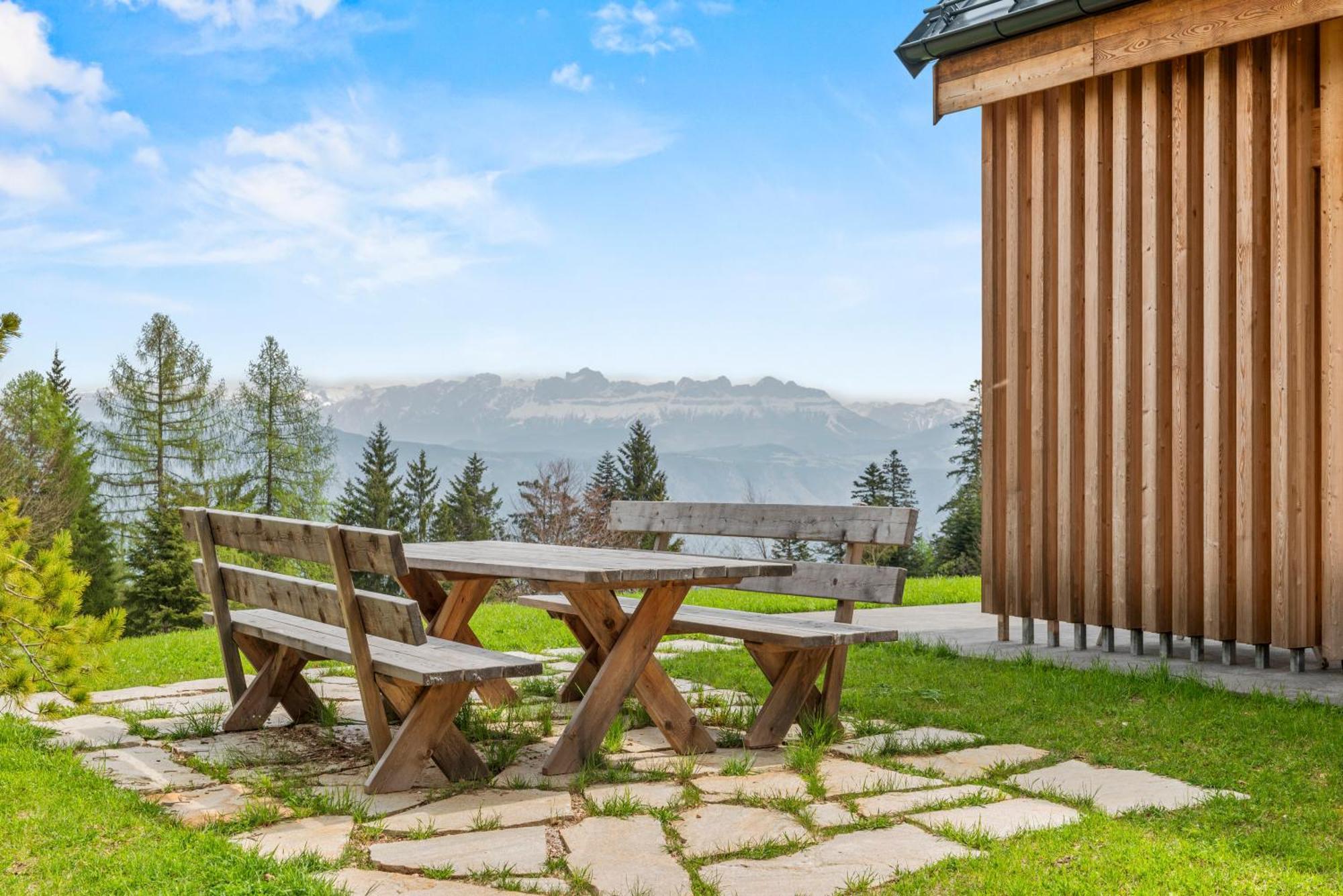 New Opening "Sissi Chalets" - Unique Luxury Hideaway With Mountain View & Sauna Mendola Buitenkant foto