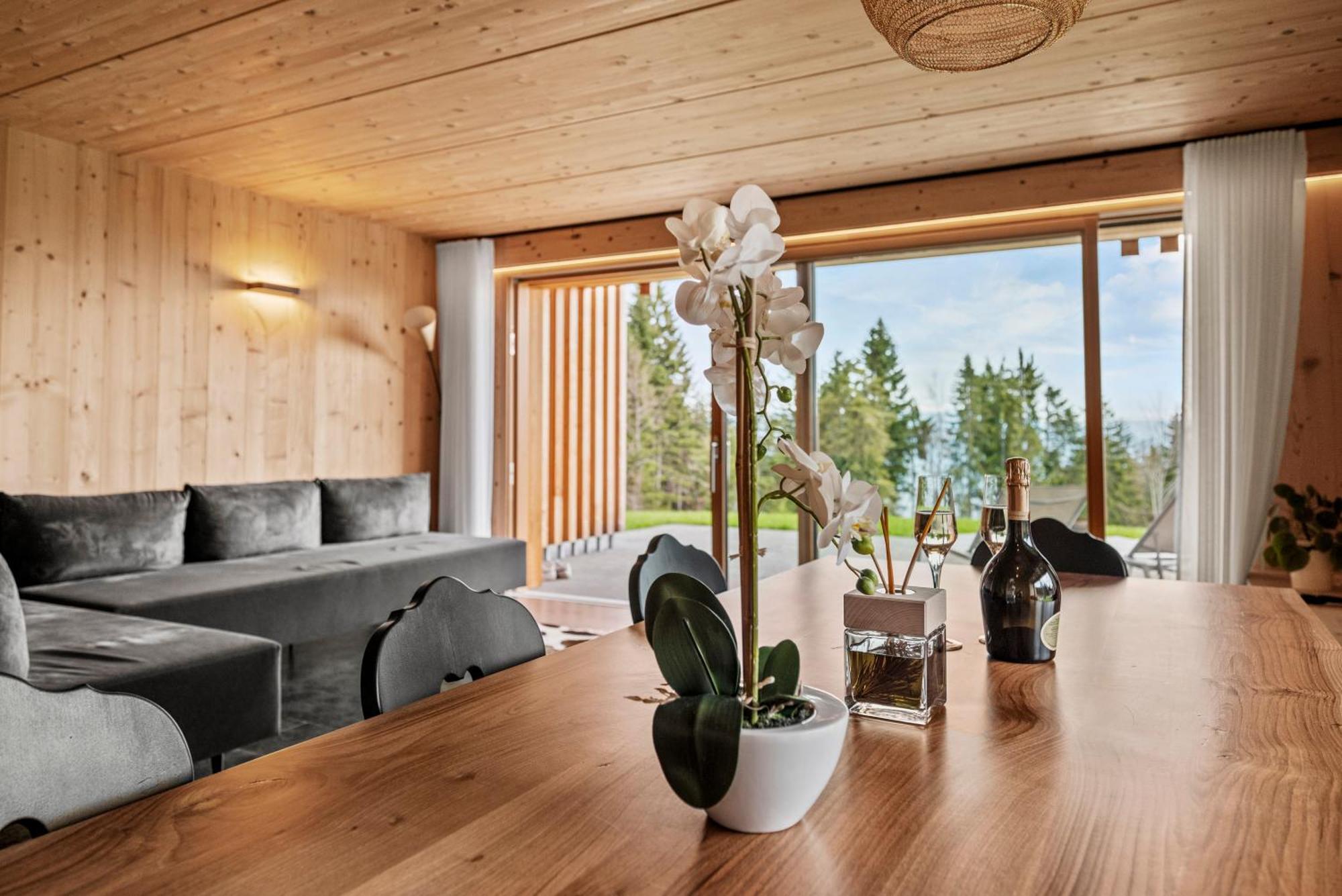 New Opening "Sissi Chalets" - Unique Luxury Hideaway With Mountain View & Sauna Mendola Buitenkant foto